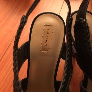Black Tahari heels